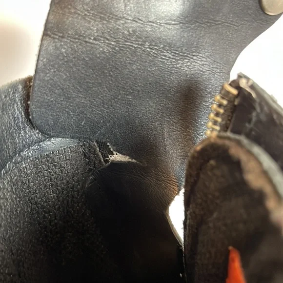 Harley Davidson Moto boots, Wm’s Sz 7 - Picture 9 of 11